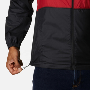Nouvelle veste coupe-vent élégante pour homme avec fermeture éclair, ensemble coupe-vent fin pour l'hiver, prix de gros, mode personnalisée - Product Image 6