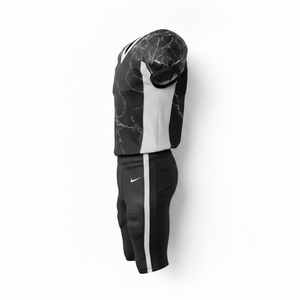 Uniforme de football américain haut de gamme, design personnalisé, tissu sergé, empiècements en mesh, vêtements d'équipe d'élite, respirant, livraison rapide, fabrication en usine. - Product Image 3