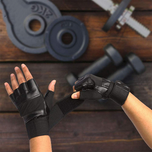 Gants de musculation personnalisés avec votre propre logo, couleur unie, pour hommes et femmes - Product Image 5