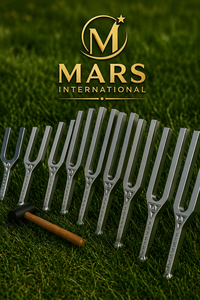 Mars International Pack de 9 Diapasons vibratoires géants en aluminium pour guérison sonore OEM - Product Image 5