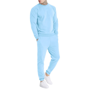 Sweat-shirt élégant pour homme, ensemble de jogging décontracté, sweat-shirt à capuche et pantalon de jogging à manches longues, ensemble de jogging 100% coton pour homme - Product Image 1