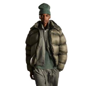 Veste d'hiver légère à capuche pour homme, veste matelassée élégante, manteau isolant décontracté, idéale pour le temps froid - Product Image 5