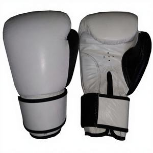 Gants de boxe avec logo personnalisé, gants de boxe bon marché de grande qualité pour l'entraînement en cuir de vachette, gants de boxe MMA à la mode, vente en gros - Product Image 1