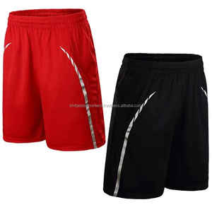Pantalones Cortos de Bádminton Unisex Personalizados, de Lona, Color Sólido, Poliéster/Algodón, Transpirables, de Secado Rápido, para Gimnasio y Entrenamiento - Product Image 1