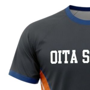 Unisex Charcoal Gray Orange Sublimation Netball <b>Shirt</b> <b>Polyester</b> Athletic Sports Jersey Side Panel Team Wear Apparel - Product Image 5