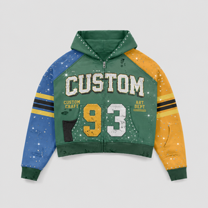 Sudadera con Capucha Casual para Hombre, Mezcla de Algodón, Cierre Completo, Colección Lista para Enviar, Venta al Por Mayor - Product Image 3