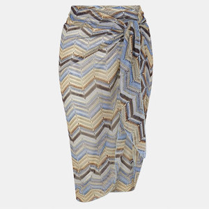 Pareo de Playa para Mujer, Falda Envolvente de Rayón, Diseño Personalizado, Cubre Bikini, Ropa de Playa para Vacaciones de Verano - Product Image 5