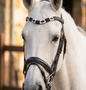 Cinturón Frontal para Caballo de Cuero Premium Cosido a Mano - Argentum Pampa, Cómodo y Duradero, Disponible en Todos los Tamaños - Product Image 1