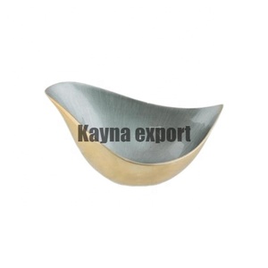 Luxury Polished <b>Party</b> Centerpiece Decorative Handicraft Gold Metal Enamel Finished Eco-Friendly Table Decoration <b>Bowl</b> - Product Image 4