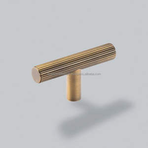 Tirador de metal de diseño para muebles de lujo, armarios de cocina, cajones y accesorios de ferretería. - Product Image 1
