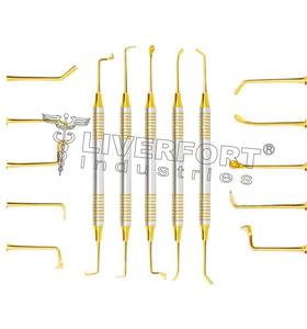 Juego de 5 kits manuales de elevación de senos dentales al por mayor, instrumentos quirúrgicos de clase II con certificación CE - Product Image 2