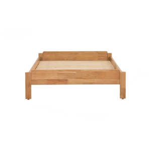 <b>Solid</b> <b>Wood</b> Platform <b>Bed</b> Frame Scandinavian <b>Single</b> <b>Bed</b> Minimalist Wooden <b>Bed</b> for Bedroom Apartment - Product Image 2