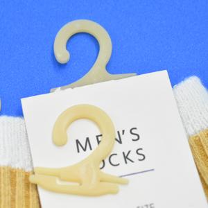 Crochets de vêtement en résine de riz écologique prix de gros 8 chaussettes faciles à attacher et à enlever 500 pièces/sac accessoires vestimentaires - Product Image 4