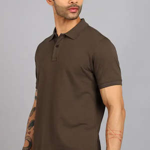 Nouveauté 2026 – Polo homme à manches courtes coupe ajustée, respirant, dernier design, sur mesure, style streetwear - Product Image 3