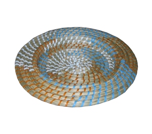 Sets de table en jonc de mer classiques à bordure en dentelle délicate, faits à la main, naturels, écologiques, pour la décoration shabby chic, exportation mondiale, approvisionnement en vrac - Product Image 4