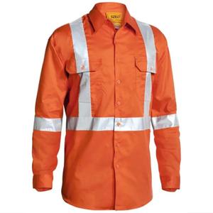 Uniforme de Trabajo de Alta Visibilidad en Algodón para Hombres, para Entornos Industriales - Product Image 3