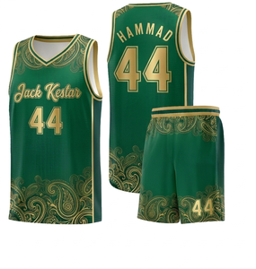 Uniformes de Baloncesto Transpirables y Antibacterianos al por Mayor, 100% Poliéster, Tallas Grandes, Lisos, de Secado Rápido, Sublimados - Product Image 2