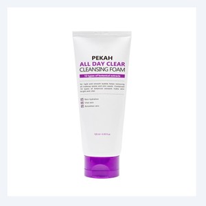 Nettoyant visage coréen K-Beauty Peka All Day Clear Cleansing Foam 120ml Fabriqué en Corée Soin de la peau unisexe - Product Image 2