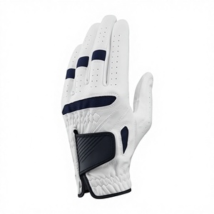 Guantes de Golf de Lujo PROVEN ENTERPRISES de Piel de Cabretta Blanca para Mano Derecha con Cierre de Botón y Correa Ajustable para la Muñeca - Product Image 1