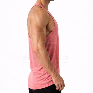 Factory Direct Sale Men <b>Stringers</b> <b>Vest</b> High Quality Breathable Knitted Casual Gym Exercise Wear Fitness - Product Image 4