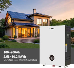 EKSI baterai Lithium, baterai Lithium seri BML 5KW Powerwall cadangan baterai 24V 100Ah 200Ah dinding untuk sistem penyimpanan energi rumah - Product Image 3