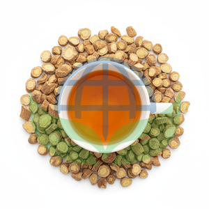 Té Verde Orgánico Personalizado en Empaque a Granel con Raíz de Ashwagandha en Hojas Sueltas Frescas - Product Image 1