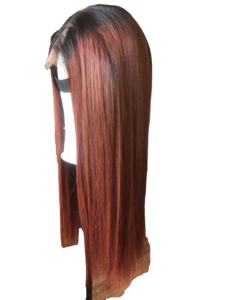 Extensiones de cabello vietnamita de color de lujo, máquina de trama, cabello vietnamita crudo Premium, Color burdeos oscuro - Product Image 5
