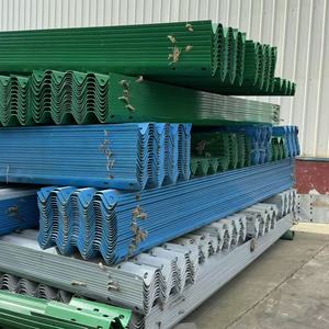 Barandilla de Seguridad para Carreteras de Acero Galvanizado Resistente, Barrera de Seguridad Vial Tipo W para el Sudeste Asiático - Product Image 2