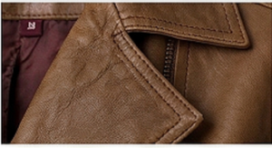 Womens <b>Brown</b> Sheep Skin <b>Leather</b> <b>Jacket</b> Slim Fit Biker Style Asymmetrical Zipper ODM Stylish Winter Fashion Casual Outerwear Mod - Product Image 5
