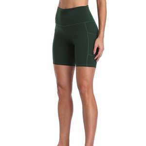 Women <b>Sport</b> Running <b>Shorts</b> Tummy Control Biker <b>Shorts</b> High Elastic Breathable Quick Dry Spandex/Polyester Workout <b>Pocket</b> Yoga - Product Image 5