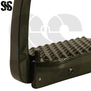 Estribos Plegables para Caballo, Ligeros, de Acero Inoxidable y Aleación de Aluminio de Grado Aeronáutico, Duraderos y Antideslizantes, para Equitación y Entrenamiento - Product Image 5