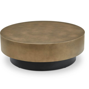 Handmade Hammered Gold <b>Round</b> Metal Coffee <b>Table</b> Antique Brass Drum Center <b>Table</b> for Modern Living Room Decor Sofa Side <b>Table</b> - Product Image 5