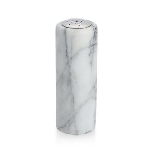Salero y pimentero redondos de mármol refinado, utensilios de cocina de primera calidad, decoración de mesa, accesorio de entretenimiento de lujo. - Product Image 3