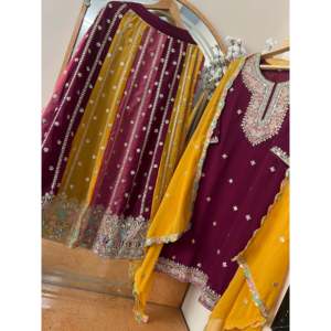 Women's Designer Sets Party Wear Top Lehenga Dupatta - Product Image 1