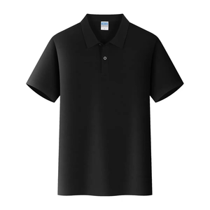 Chemise boutonnée décontractée pour homme, été, unie, 100% coton, séchage rapide, manches courtes, logo personnalisé disponible en stock - Product Image 3
