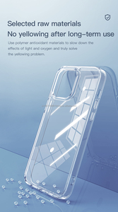 Coque de téléphone TOTU Crystal Clear TPU + PC avec revêtement anti-jaunissement et protection antichoc pour la série 15 - Product Image 6