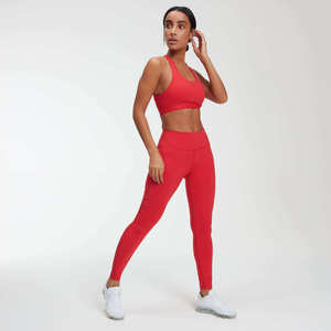 Women’s High Waist Seamless Workout Leggings with Sports Bra Gym & Yoga <b>Set</b> - Product Image 5