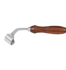 Coupe-ongles et couteau à sabots en acier inoxydable allemand de qualité supérieure, réutilisables, avec poignée ergonomique et lame durable pour fermeur de chevaux, certifié CE - Product Image 4