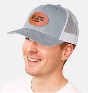 Gorra Trucker de Malla con Parche de Cuero para Logotipo de Empresa, Artículos Promocionales, Venta al por Mayor a Granel en Europa - Product Image 6