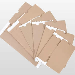 Custom Self-Adhesive Corrugated Mailer <b>Boxes</b> with Zipper Closure Embossed Logo Shipping Packaging Eco-Friendly by Boxit.pk - Product Image 1
