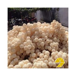 Bola de Ratán de Diseño para Fiestas de Boda, Venta Caliente en Vietnam, Bola de Ratán Tejida a Mano, Precio Económico, Decoración del Hogar, Adorno de Mesa - Product Image 4