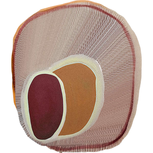 Tapis design moderne de style méditerranéen, forme irrégulière abstraite, tissé à la main en laine/soie, résistant aux taches, adapté aux animaux domestiques, écologique - Product Image 2