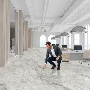 Foshan Carreaux de porcelaine polis émaillés modernes 1200x1200mm 120x120cm 4x4ft OEM 20mm d'épaisseur pour hall extérieur salle de bain centre commercial - Product Image 3