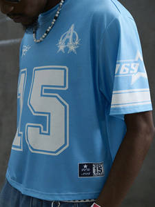 Camiseta Deportiva Unisex de Fútbol Americano, Talla Grande, Manga Corta, Número 15, Diseño Gráfico en la Parte Delantera, Transpirable, Antibacteriana, de Secado Rápido - Product Image 6