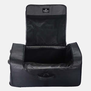 กระเป๋าเดินทาง Arctic Fox Turbo Trolley ขนาดใหญ่ ผลิตจากโพลีเอสเตอร์และพีซี พร้อมซิป ทนทาน ดีไซน์คลาสสิกทันสมัย สีดำสนิท - Product Image 6