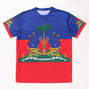 T-shirt de course à sublimation intégrale pour hommes, motif géométrique, vêtements de sport respirants, vente en gros OEM - Product Image 5