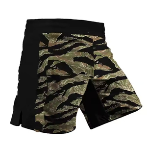 Tenue de combat MMA 2026 : Rashguard, T-shirt, Short – Ensemble de lutte pour hommes, entraînement et compétition en salle de sport – 100 % polyester, séchage rapide, coupe ajustée - Product Image 5
