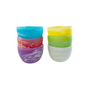 Beautiful custom color and size <b>resin</b> <b>epoxy</b> bowl here premium <b>table</b> decoration wholesale - Product Image 1