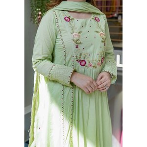 Hermosa parte superior e inferior de ropa de fiesta con Conjunto elegante de tamaño Dupatta XL - Product Image 6