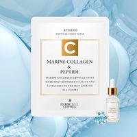 [ROOICELL] Masque Facial Coréen 25ml 10 Feuilles Soin Raffermissant Ampoule Marine au Collagène et Peptides Eterno